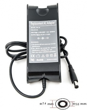 <font color="#FF0000">POWER LINE</font> Notebook power supply DELL 220V, 90W: 19.5V, 4.62A