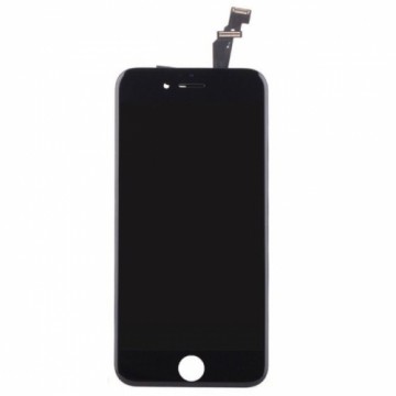 HQ A+ Analogs LCD Skarienjūtīgais Displejs priekš Apple iPhone 6 Plus Pilns modulis Melns