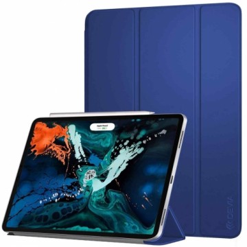 Devia Leather V2 Case Grāmatveida Maks Planšetdatoram Ar Stilusu Kabatu Apple iPad Pro 11" (2018) Zils