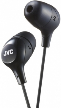 JVC HA-FX38-B-E Marshmallow Austiņas Melnas