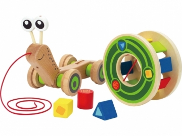 HAPE Pull and Play Shape Sorte,E0349