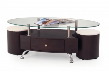 STELLA coffee table color: wenge