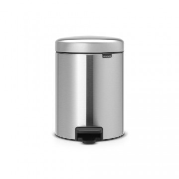 BRABANTIA atkritumu tvertne ar pedāli NewIcon, 5 l, Matt Steel - 112645