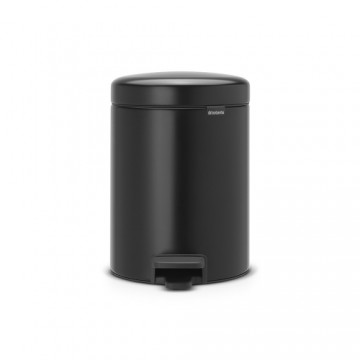 BRABANTIA atkritumu tvertne ar pedāli NewIcon, 5 l, Matt Black - 112928