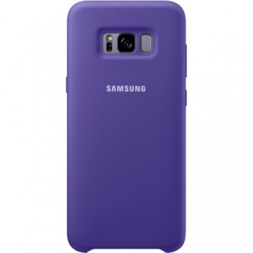 Samsung EF-PG955TVEGWW Oriģināls Silikona Maks priekš Samsung G955 Galaxy S8+ Violets (EU Blister)