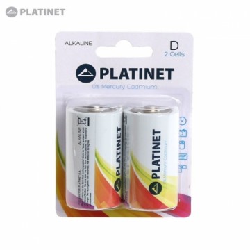 Platinet D 2 LR20 1.5V Alkaline MN1300 Батарейки (2шт.) (EU Blister)