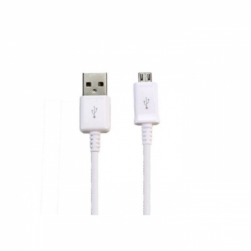 Samsung ECB-DU4EWE Universāls Micro USB Datu un Uzlādes Kabelis 1.5m Balts (OEM)