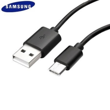 Samsung EP-DW700CBE Universāls Type-C Datu un Uzlādes Kabelis 1.5m Melns (OEM)