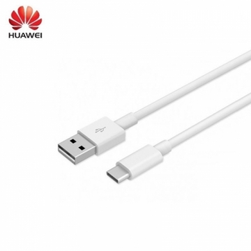 Huawei AP51 Oriģināls Type-C 3.1 Datu un Uzlādes Kabelis 1m Balts (OEM)