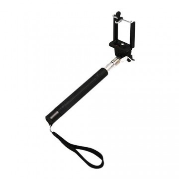 Omega OMMPC Selfie Stick Statīvs (29-115cm) ar 3.5mm Audio vadu Melns