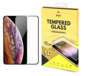 Mocco Full Glue 5D Signature Edition Tempered Glass Защитное стекло для Apple iPhone 11 Pro Max Черное