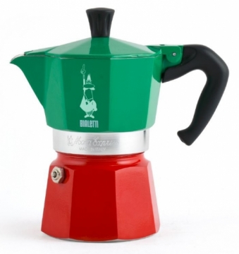 Bialetti Moka Express Italia Stovetop Espresso Maker 6 cups