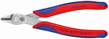 Elektroniķu asknaibles Super Knips XL INOX ar ats.140mm D2.1, Knipex