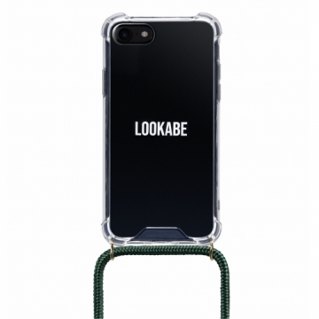 Lookabe Necklace iPhone 7/8 gold green loo011