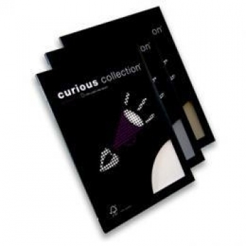 Tekstūrpapīrs Curious Metallic A4, 120g/m2, 50 loksnes, ice gold