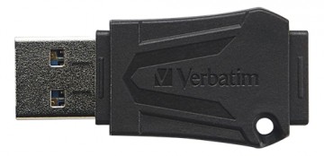 USB 2.0 atmintis Verbatim ToughMAX 64GB, juoda / V49332