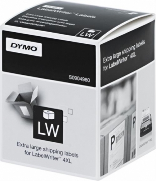 Etiketės DYMO LabelWriter 4XL 104x159 mm, 220vnt. / S0904980