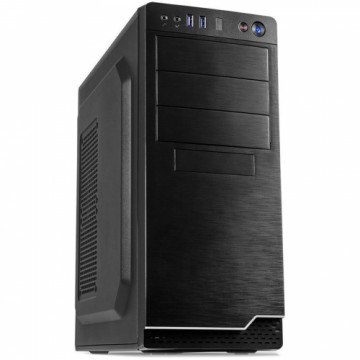 Chassis INTER-TECH IT-5916 Midi Tower, ATX, 2 x USB 3.0, Card reader, PSU 500W, Black