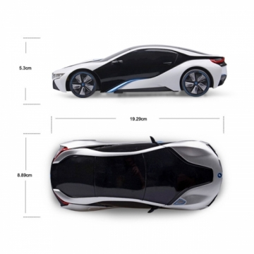 RASTAR auto BMW I8 1:24 RC 48400