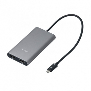 I-tec Adapter Thunderbolt 3 - Dual HDMI 60Hz for notebook and tablets