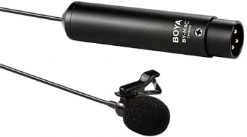 Boya mikrofons BY-M4C Cardioid XLR Lavalier