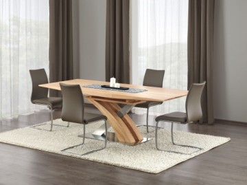 Halmar SANDOR extension table color: golden oak