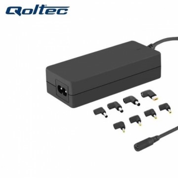 Qoltec 50011 Универсальное 65W (Max 3.5A) AC Автоматическая Сетевая зарядка c 8 коннекторами