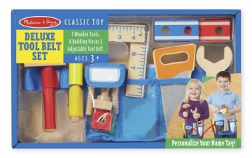 Melissa And Doug Melissa&Doug Deluxe Toolbelt Set Art.15174 Комплект деревянных инструментов