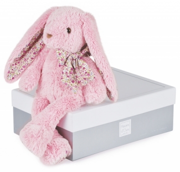 DOUDOU ET COMPAGNIE plush pink rabbit 40 cm, HO2435