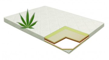 Intema AVA HEMP 90x200 cm Divpusīgs bērnu matracis