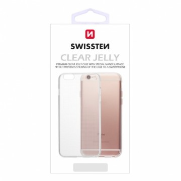 Swissten Clear Jelly Back Case 0.5 mm Aizmugurējais Silikona Apvalks Priekš Apple iPhone X / XS Caurspīdīgs