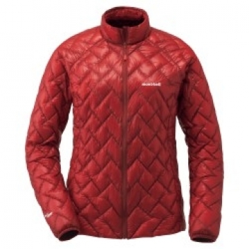 Mont-bell Jaka W PLASMA1000 Down Jacket L Garnet