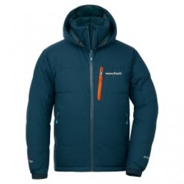 Mont-bell Jaka M PERMAFROST Down Parka XL Blue/Black