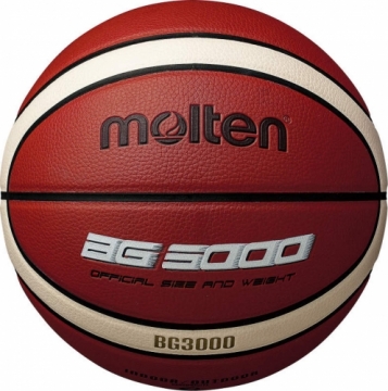 Basketball ball training MOLTEN B7G3000, synth. leather size 7