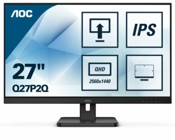 AOC Q27P2Q 27i 2560x1440 QHD IPS