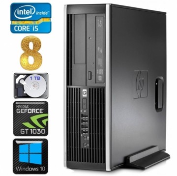 Hewlett-packard HP 8100 Elite SFF i5-750 8GB 1TB GT1030 2GB DVD WIN10