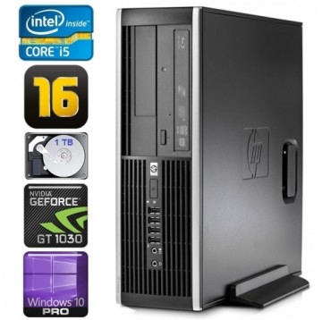 Hewlett-packard HP 8100 Elite SFF i5-750 16GB 1TB GT1030 2GB DVD WIN10Pro