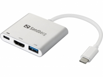 SANDBERG USB-C Mini Dock HDMI+USB