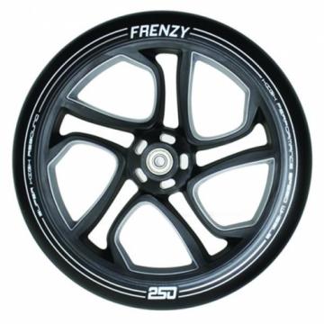 Frenzy 250 mm. Black ritenis