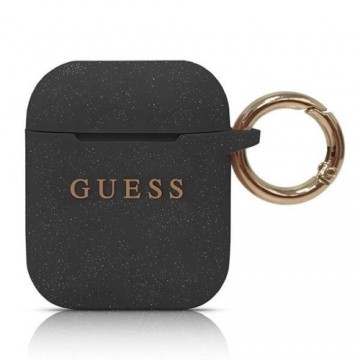 Guess GUACCSILGLBK защитный чехол для наушников AirPods