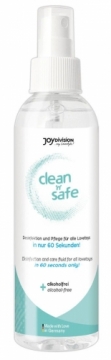 JoyDivision Clean'n'Safe sprejs seksa rotaļlietu tīrīšanai (100 / 200 ml) [  ]