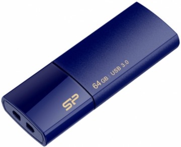 Silicon Power флешка 64GB Blaze B05 USB 3.0, темно-синий