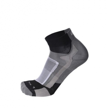 Mico Professional Running Sock Light / Melna / Pelēka / 41-43