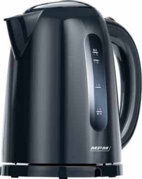 MPM MCZ-85/G1 Electric kettle 1.7L 2200W (Black)