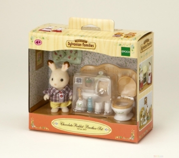 Sylvanian Families Trusis un vannas istabas piederumi