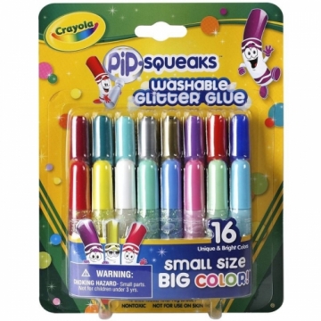 Crayola līme ar spīdumiem, 16 gb.