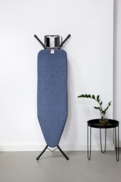 BRABANTIA gludināmā dēļa pārvalks, 124x38 cm, Denim Blue (B) 4mm+ 4mm filcis - 130700