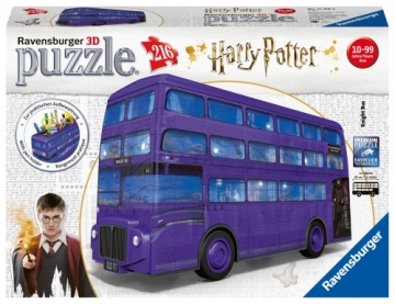 RAVENSBURGER 3D puzle Harry Potter Knight Bus, 216gab., 11158