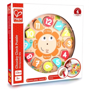 HAPE Chunky Clock Puzzle, E1622A