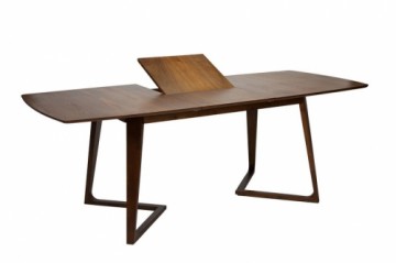 Dining table ALISSA (1600-2100x900x750) WALNUT